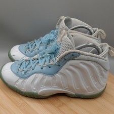 Nike Shoes 6Y Little Posite One GS Aura Blue White Foamposite DM1090-400 Flaw