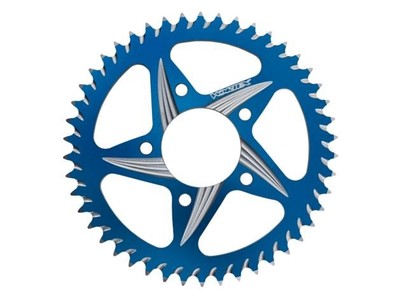Vortex CAT5 Aluminum Rear Sprocket 45T 520 Blue #435ZB-45