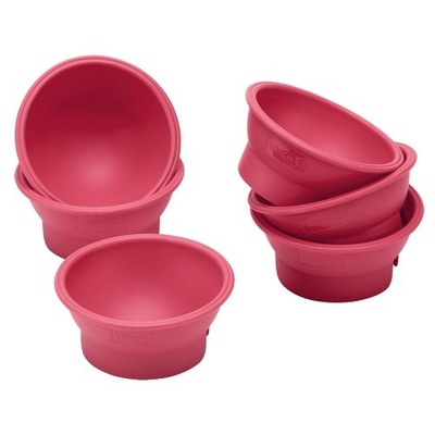 LURCH FlexiForm Halbkugel Mini 6er Set Silikon cotton candy 