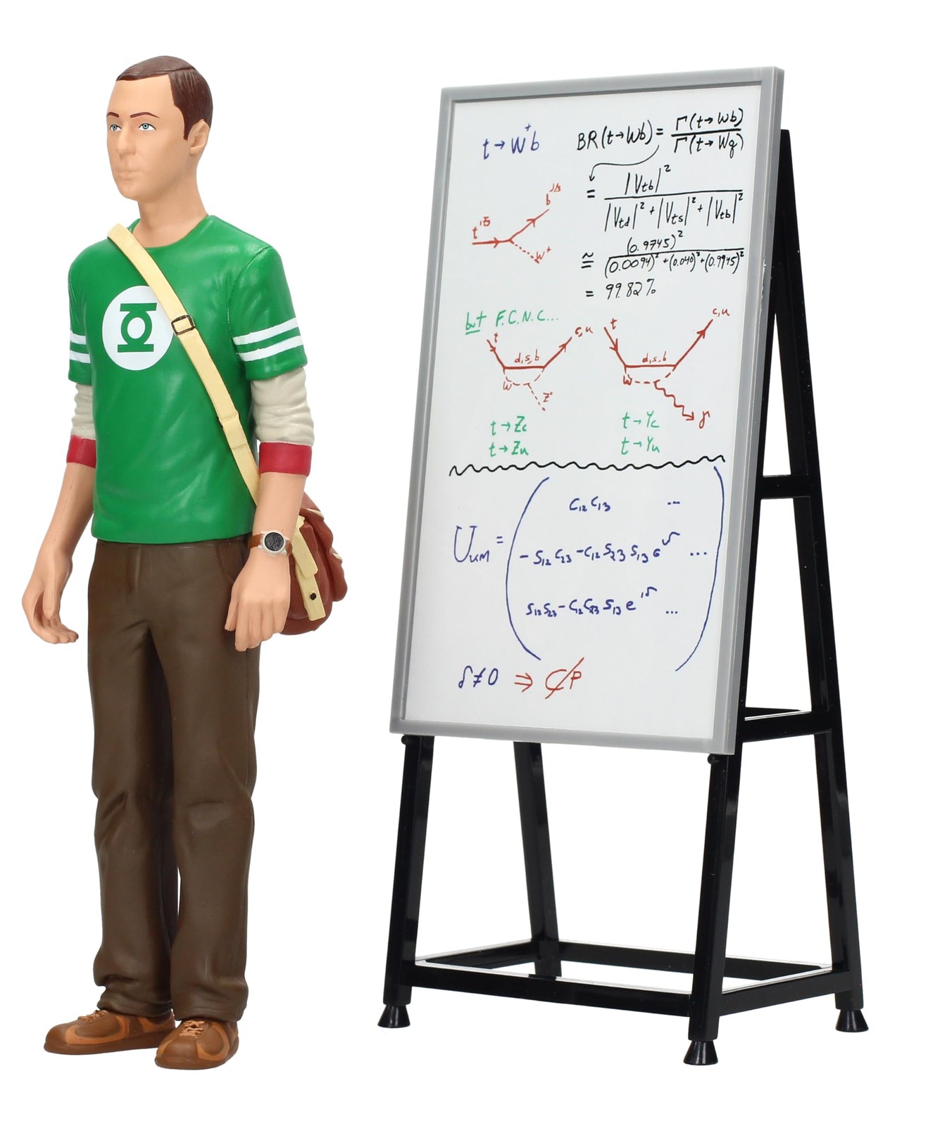 Figurine Sheldon Cooper Big Bang Theory de 18cm pour collectionneur