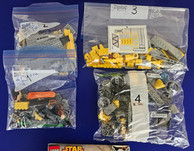 Lego Star Wars: Naboo Starfighter (75092) with open box & all pieces