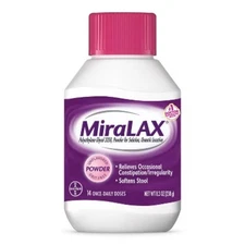Miralax Gentle Constipation Relief-Osmotic Laxative Powder,No Harsh Side Effects