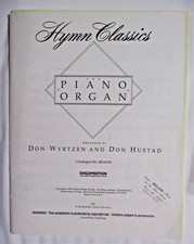 Hymn Classics for Piano Organ, missing cover