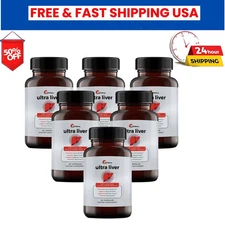 UpWellness Ultra Liver Supplement for Liver Health and Gallbladder Support 6pack