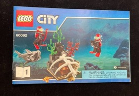 LEGO City: Deep Sea Submarine (60092) Complete with Instructions