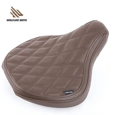 WOLFLINE Moto Front Seat For Triumph Bonneville Bobber 2017-2024 Vintage Style