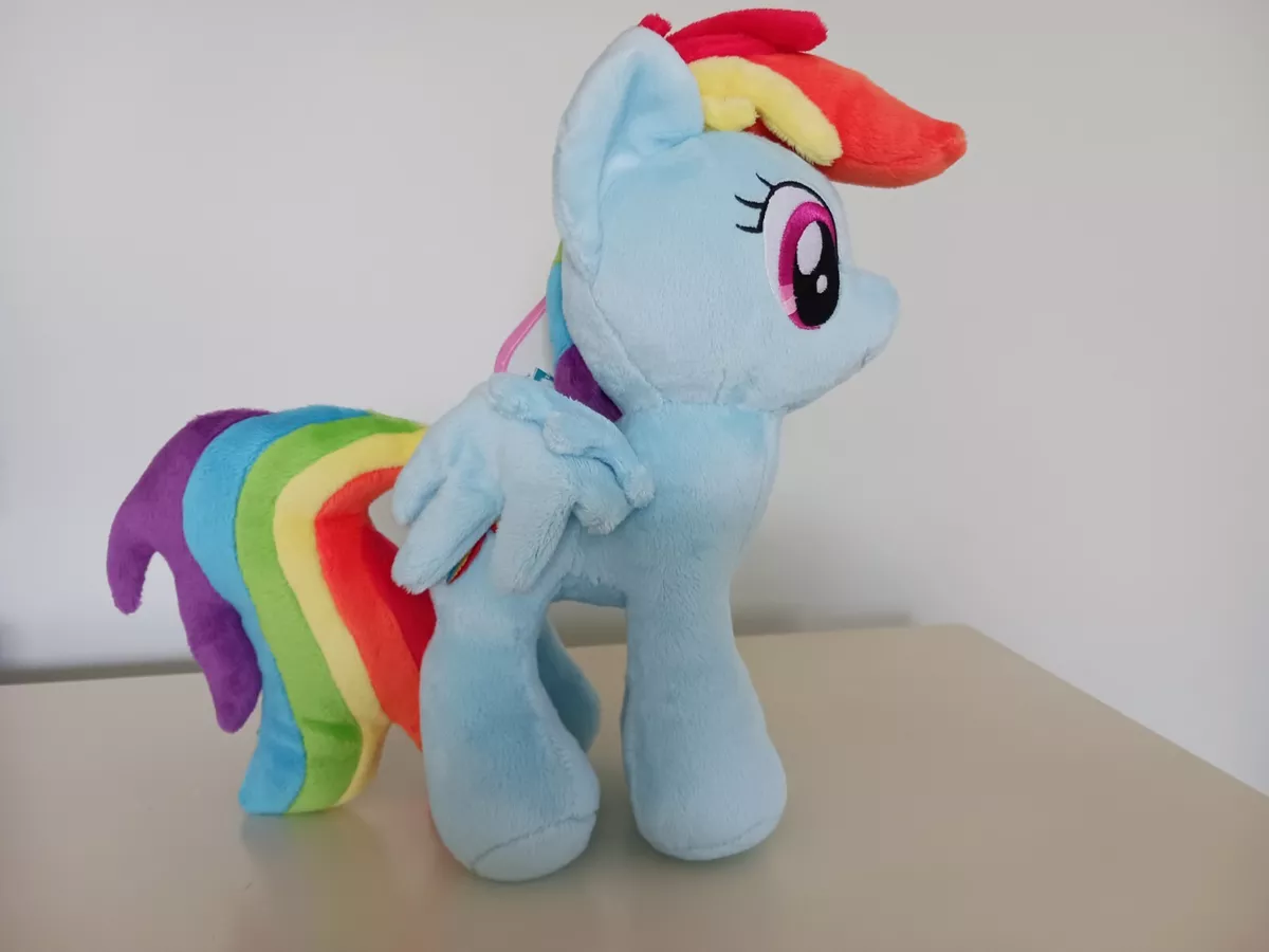 My Little Pony 4DE Plush Rainbow Dash Stuffed Animal Pegasus Toy MLP