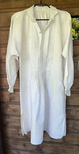 Ancienne chemise / biaude en chanvre 19ème siècle fait main Réf C65