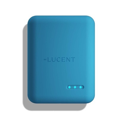 BE Lucent Aurora Sterilizing toothbrush case Steel Blue with UV-C lights