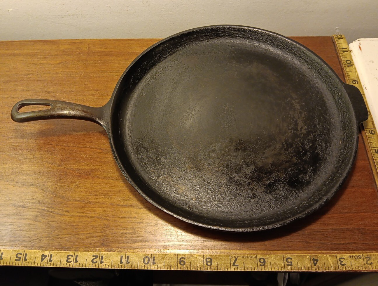 Vintage? cast iron USAmade 11.25"skillet griddle, "D" eBay