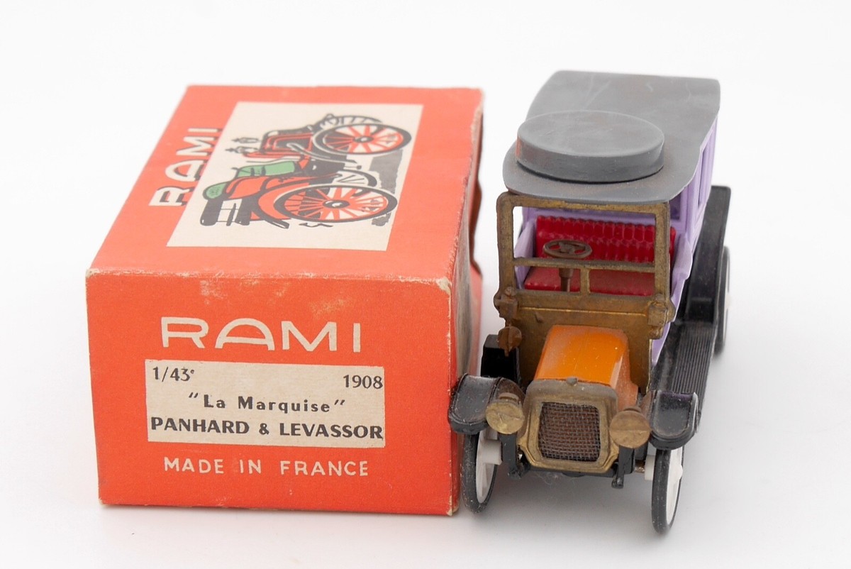 Les miniatures RAMI by JMK - Amicale RAMI JMK de Lure (70) - Référence 17 - PANHARD & LEVASSOR La Marquise 1908