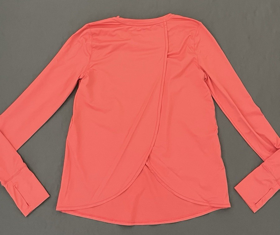 Athleta Athletic Split Back Long Sleeve Pink Wome… - image 7
