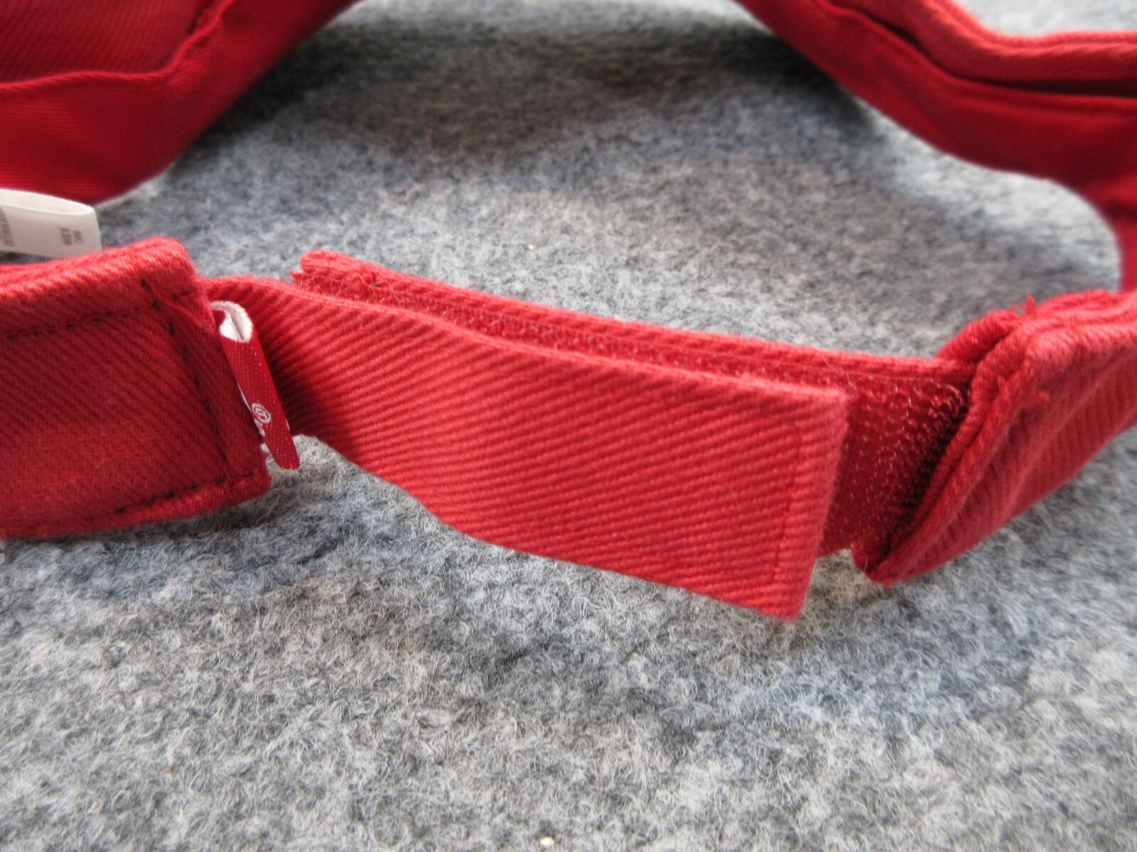 Adidas Hat Cap Strap Back Visor Adjustable Red Ou… - image 7