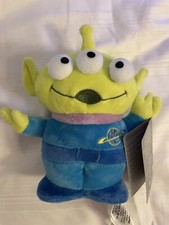 NEW Walt Disney Pixar Toy Story 3-Eyed Alien Stuffed Standing Toy Plush 7.5"