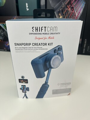 ShiftCam SnapGrip Creator Kit Mobile Grip with Battery
