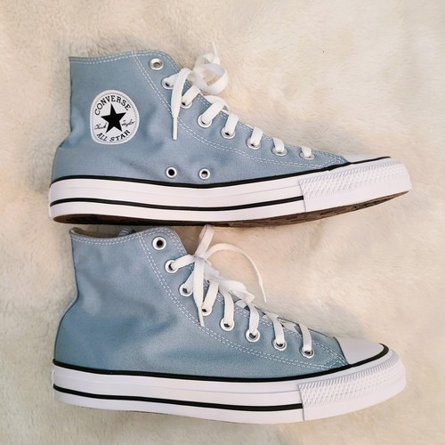 NWOT Converse Chuck Taylor All Star High Top Blue Sneakers Mens 8/Ladies 10
