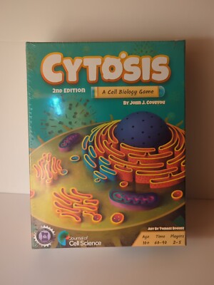 New Sealed Cytosis - 2nd Edition- A Cell Biology Game Science Homeschool Age 10+