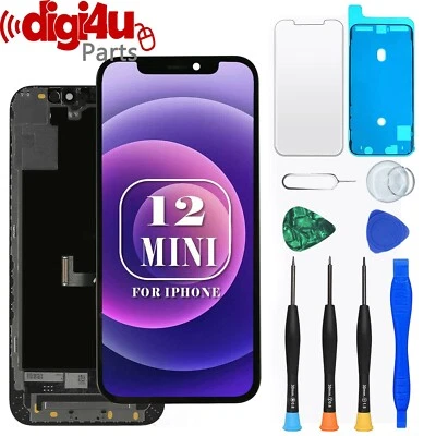 Digi4u LCD For iPhone 12 Mini HD Display Digitizer Screen Replacement Repair Kit