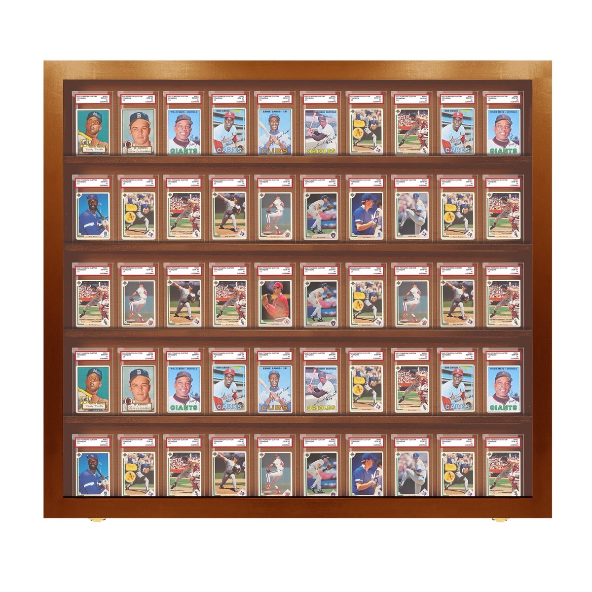 baseball card display case 50 Ungraded 100% UV protection that guarantees to ward off harmful sun damage Baseball Card Display Cases |