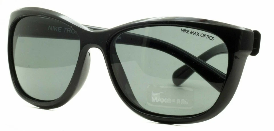 NUEVO NIKE TROPHI EV0820 066 308 NEGRO NIÑOS GAFAS DE SOL DEPORTIVAS RX 49-14-115 MM Foto 4 de 4