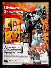 Burst Angel Funimation Gonzo 2005 Trade Print Magazine Ad Poster Anime ADVERT