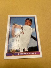 CHIPPER JONES ROOKIE 1991 Bowman Baseball Card #569 MINT CONDITION FS