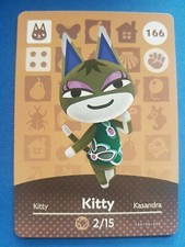 166 Kitty Animal Crossing Amiibo Card Sing...