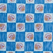 Sea Shells Ocean Nautical Beach Upholstery Fabric Drapery Pillow Crafts 55" Wide