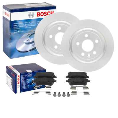 BOSCH BREMSSCHEIBEN 302mm + BELÄGE HINTEN passend für LR FREELANDER 2 L359