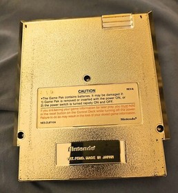 Legend of Zelda II The Adventure of Link Gold Nintendo NES Game Complete in Box