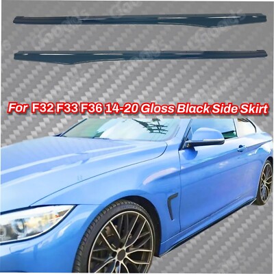 Automobile Exterior Body Kits Rocker Panel Fits BMW 4 Series F32 F33 F36 2014-20