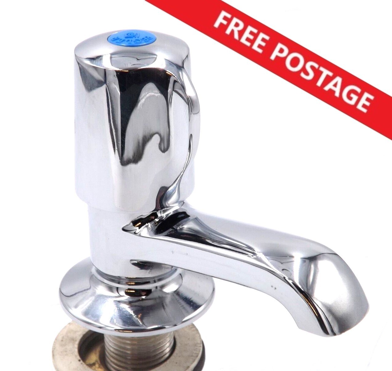 Pegler Performer 2159QTSL Snub Lever Basin Tap 1/2"" COLD 324057 - POST & VAT INC