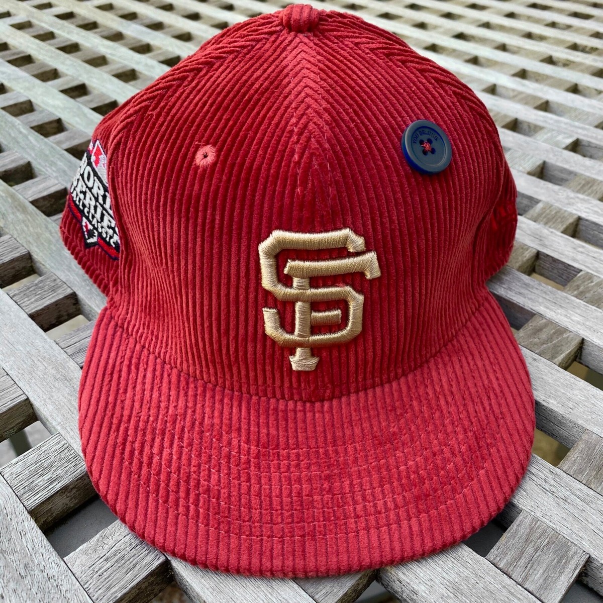 San Francisco Giants Teddy Pack WS Patch New Era 59FIFTY Corduroy