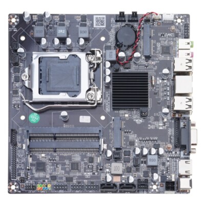 Computer H61 Mini ITX Motherboard Support LGA1155 DDR3 Processor