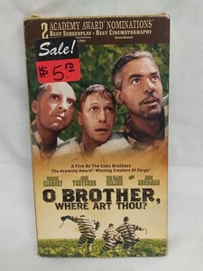 Image of O Brother, Where Art Thou? Starring George Clooney, John Goodman - VHS Tape