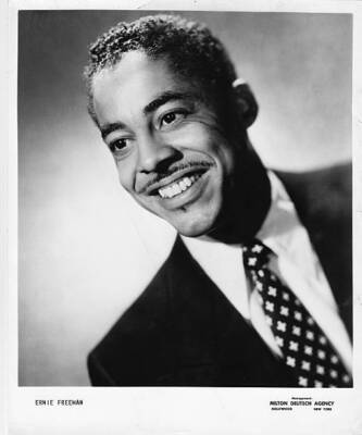 Ernie Freeman Studio Portrait United States 1958 Old Music Photo