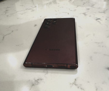 Samsung Galaxy S22 Ultra - 128 GB - Burgundy Unlocked Good