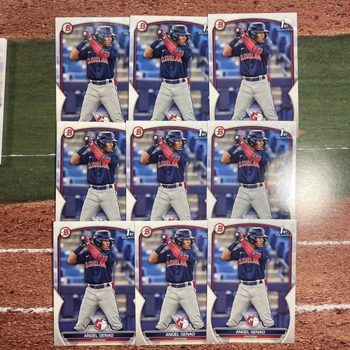 2023 Bowman Angel Genao (9) Card 1st Bowman Lot Guardians #BP-140