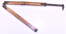 Chapin Stephens Co. No. 32 Four Fold Ruler Pine Meadow Conn USA Caliper -NICE