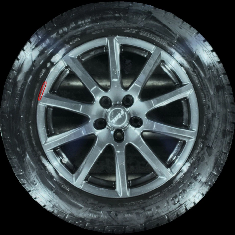 215/65 R17 Winterreifen VW TIGUAN 5N (II) 17 Zoll Alufelgen Komplettsatz 5mm - Bild 4 von 4