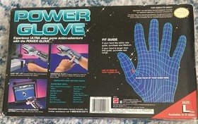 Nintendo NES Power Glove Interface Size L Mattel 1989 NIB Brand New Never Used