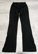 Athleta Girl Transcend Crossover Flare Pant Girls Sz Small  7 Black