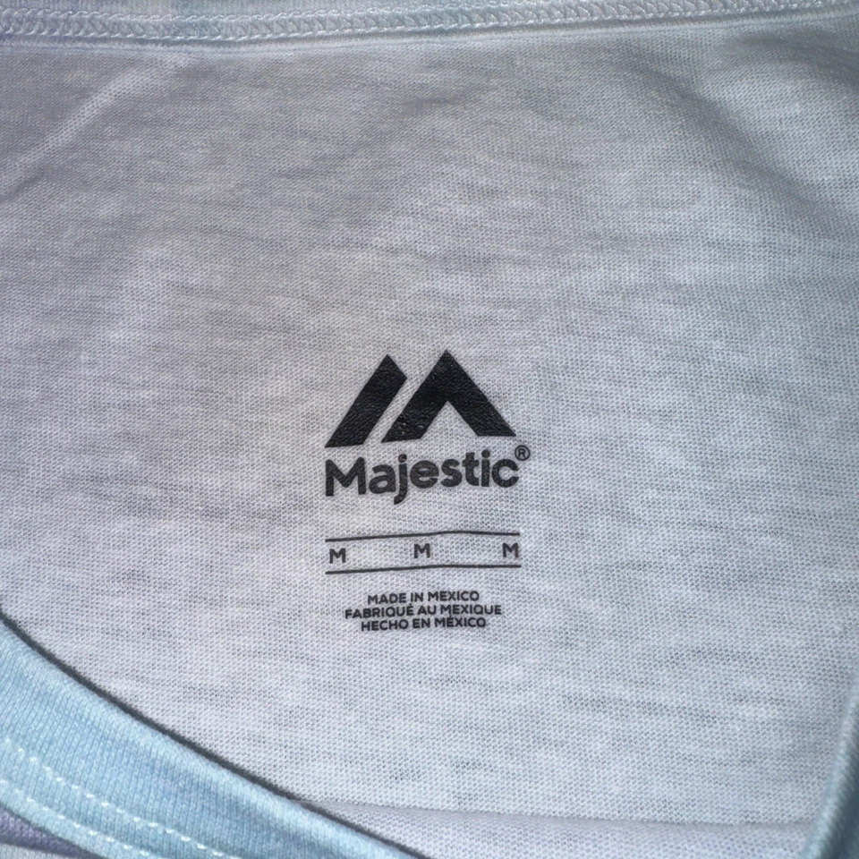 MLB San Diego Padres Women’s T-shirt NWT  Majestic Size Medium multi color - Image 4 of 4