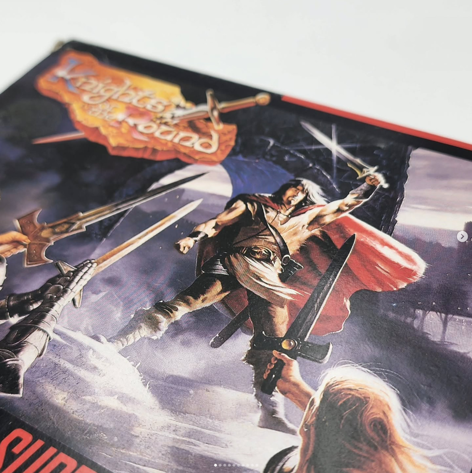 Knights of the Round (Super Nintendo Entertainment System, 1994) CIB