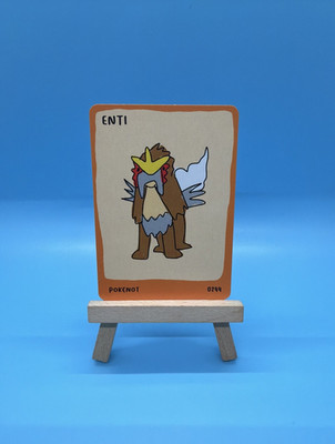 Dysfunctional Passholder Pokenots #2 Enti Pokemon Parody Card | eBay