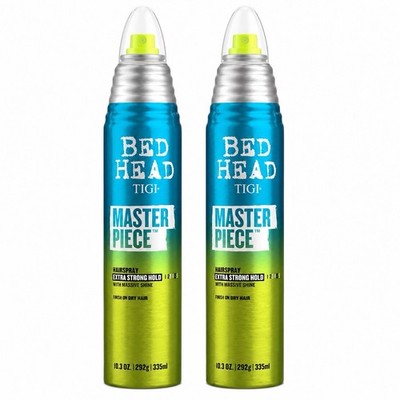 TIGI Bed Head Masterpiece Extra Strong Hold Hairspray 10.3 fl oz 335ml Duo