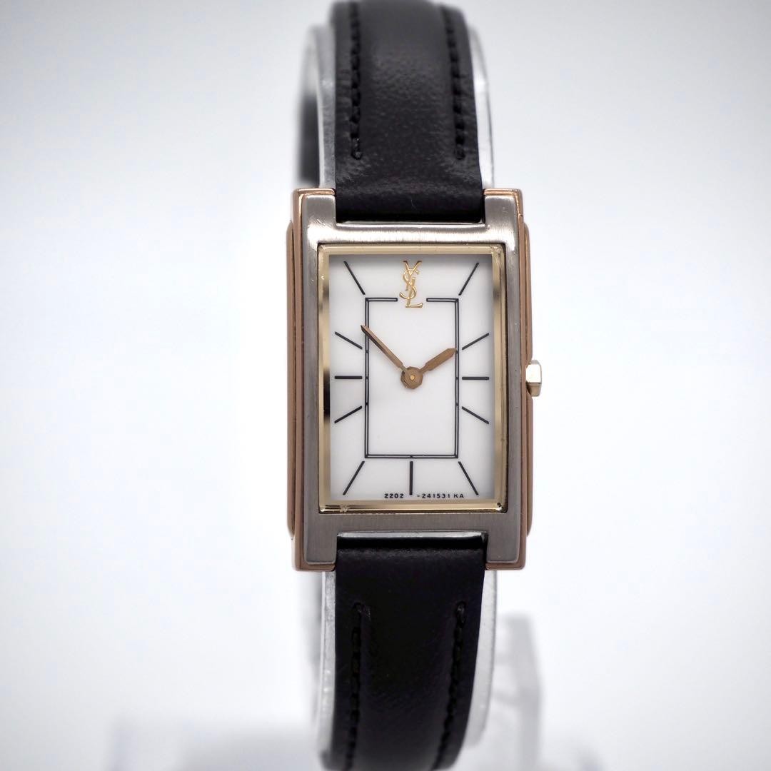 Yves Saint Laurent Watch Square Rectangular Ladie… - image 5
