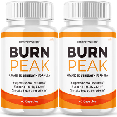 (2 Pack) Burn Peak Capsules Weight Loss Pills Fat Burner Sexy Slim Body (120 ct)