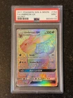 2017 POKEMON SUN & MOON FA/UMBREON GX SECRET PSA 9