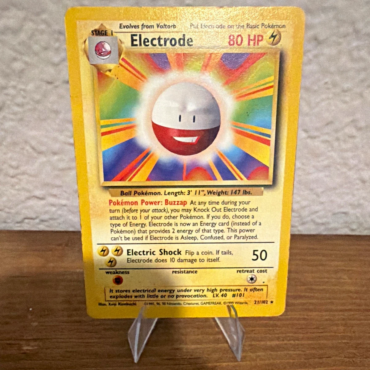 Electrode Pokemon Card for sale | eBay